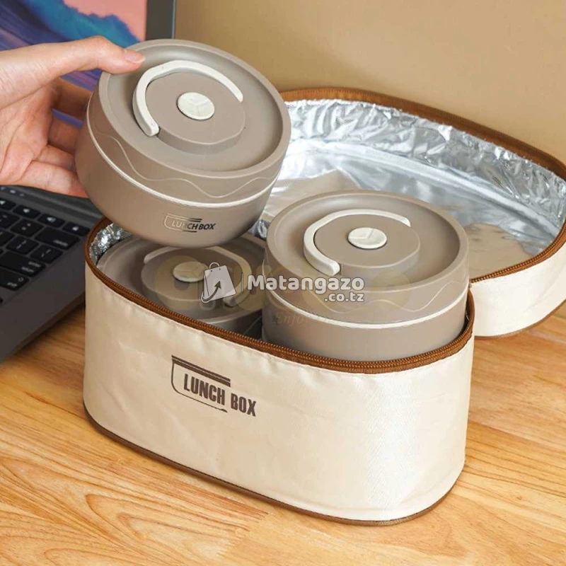 Lunchbox 4 Pc Stainless