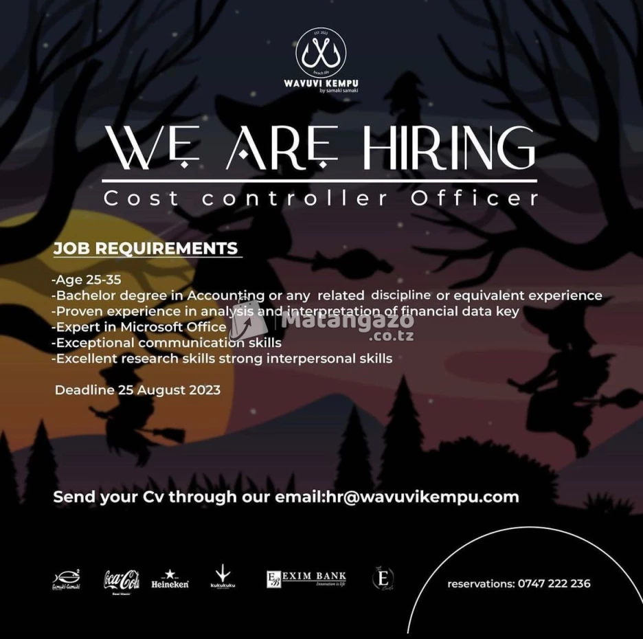 Cost Controller Officer
