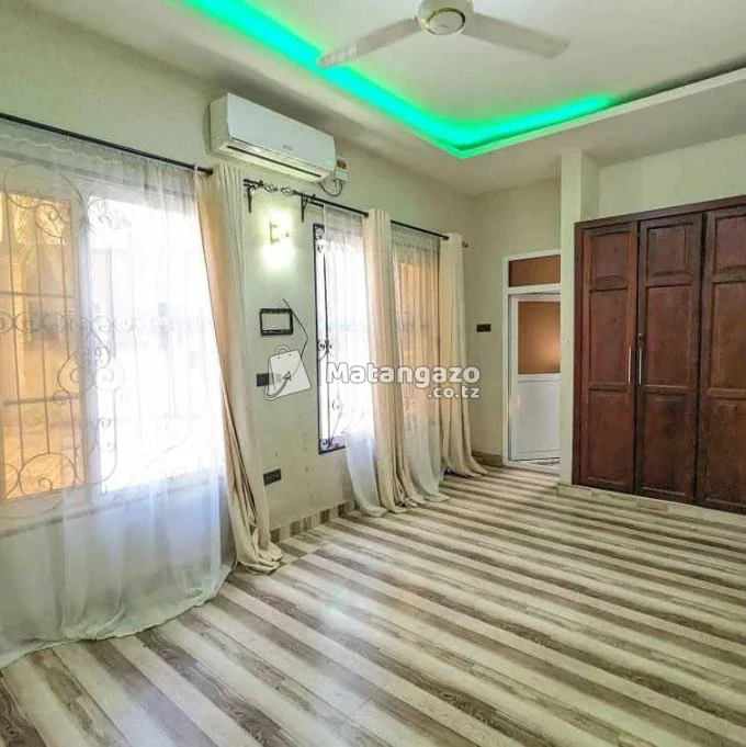 NYUMBA YENYE VYUMBA VITATU INAPANGISHWA LAKI 8 KWA MWEZI IPO CHANGANYIKENI