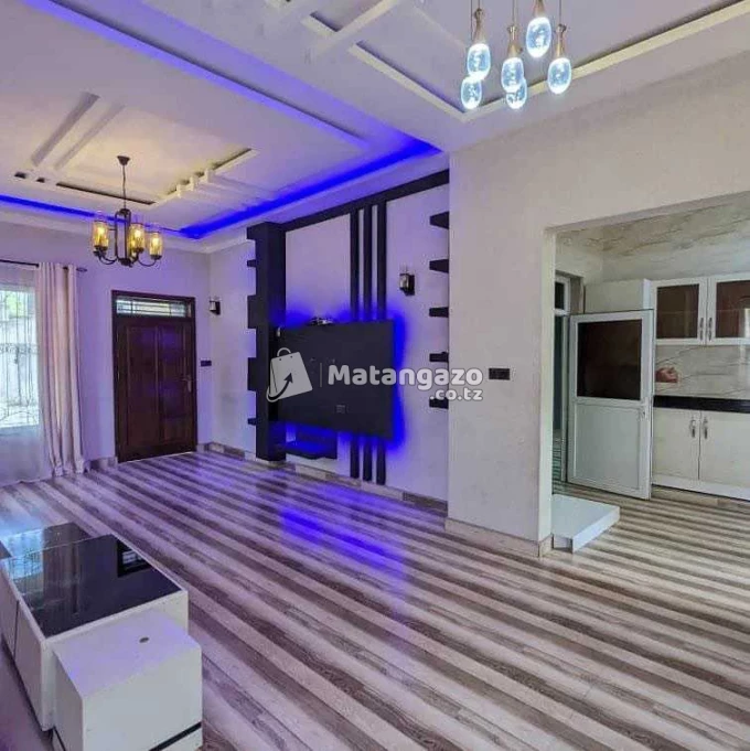 NYUMBA YENYE VYUMBA VITATU INAPANGISHWA LAKI 8 KWA MWEZI IPO CHANGANYIKENI
