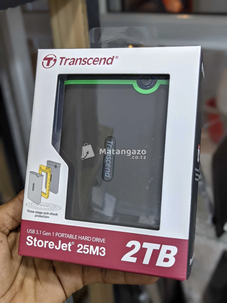 2TB Trancend External Hard Drive | Best Choice