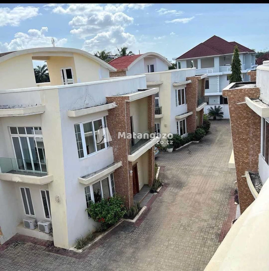 APARTMENTS YENYE VYUMBA VITATU INAPANGISHWA IPO MBEZI BEACH 🏖️ UPANDE WA CHINI