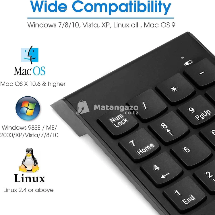 Wireless numberPad for computer
