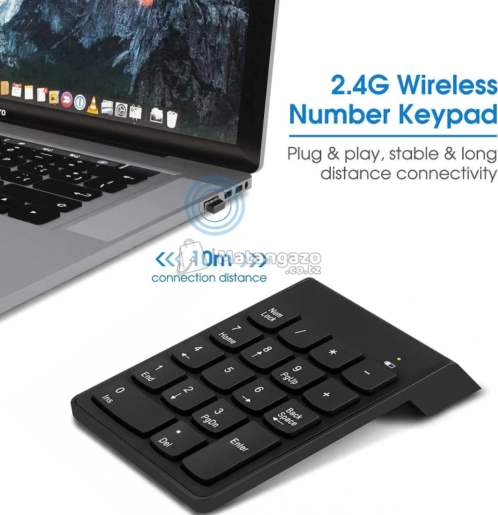 Wireless numberPad for computer