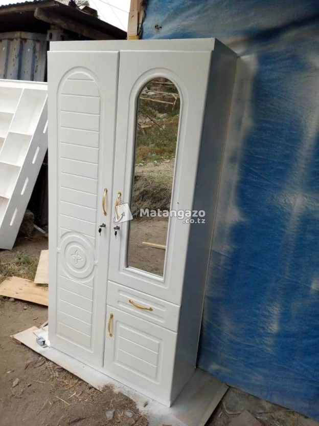 Double door clothes wardrobe