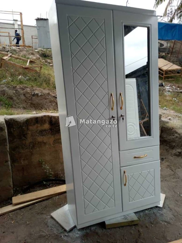 Double door clothes wardrobe