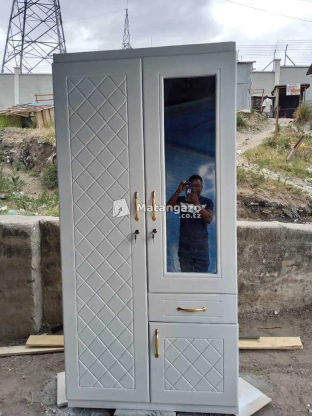Double door clothes wardrobe