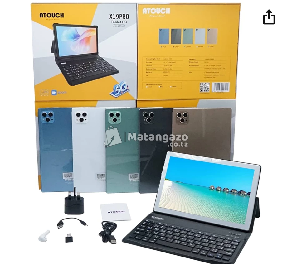 Atouch X19PRO Tablet 8GB RAM 256GB  Gray