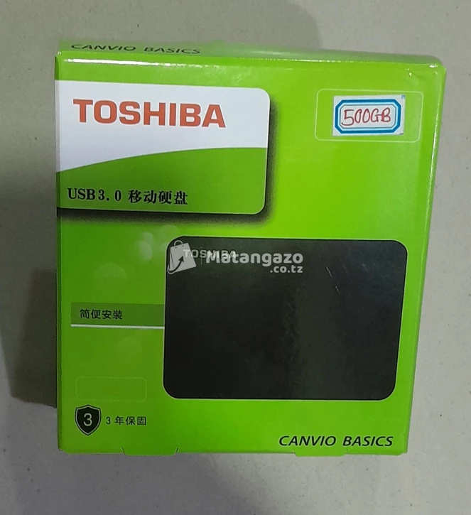 500 GB TOSHIBA EXTERNAL HARD DISK