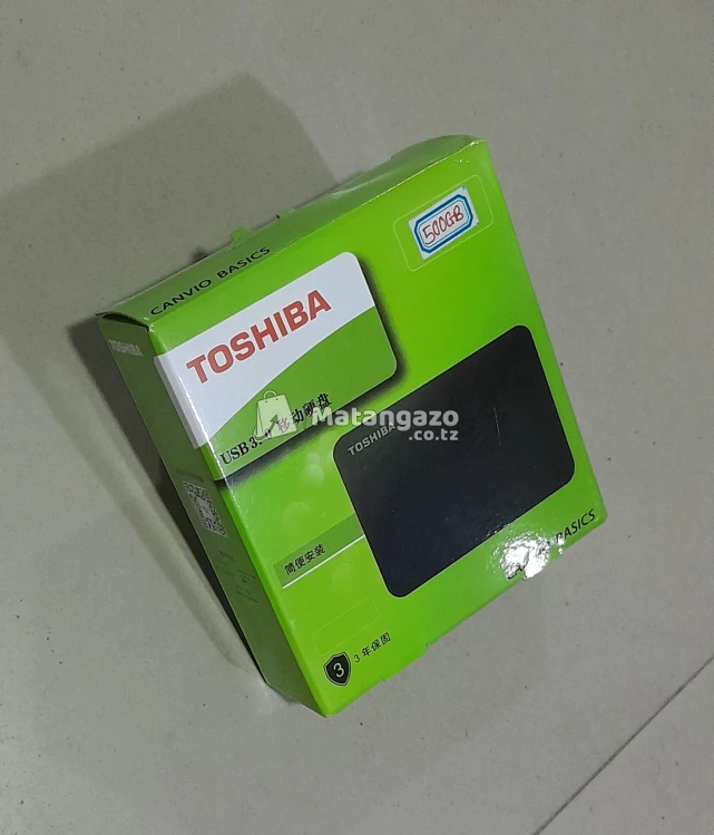 500 GB TOSHIBA EXTERNAL HARD DISK