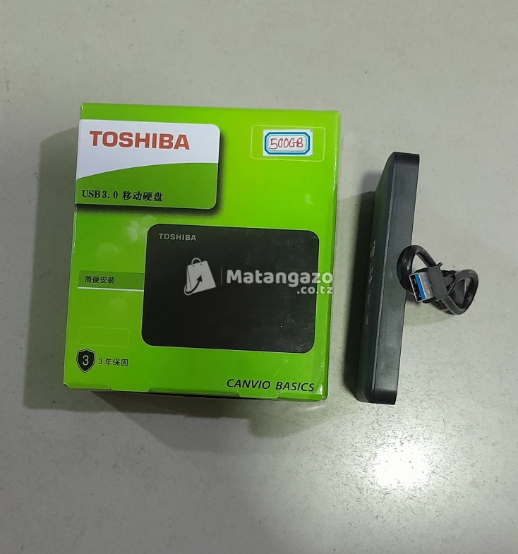 500 GB TOSHIBA EXTERNAL HARD DISK