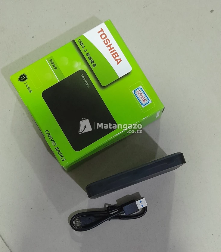 500 GB TOSHIBA EXTERNAL HARD DISK