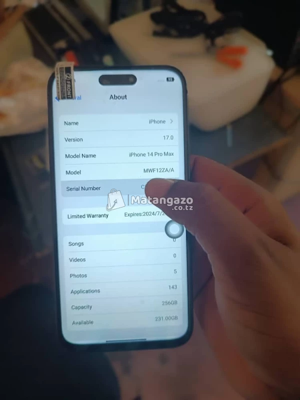Apple iPhone 14 Pro 6GB RAM 256GB  Gray