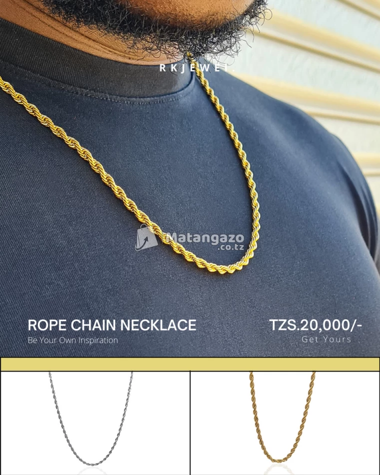 Rope Gold Necklace