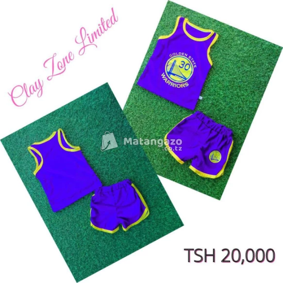 Baby Boys Golden State Basket Ball Jersey