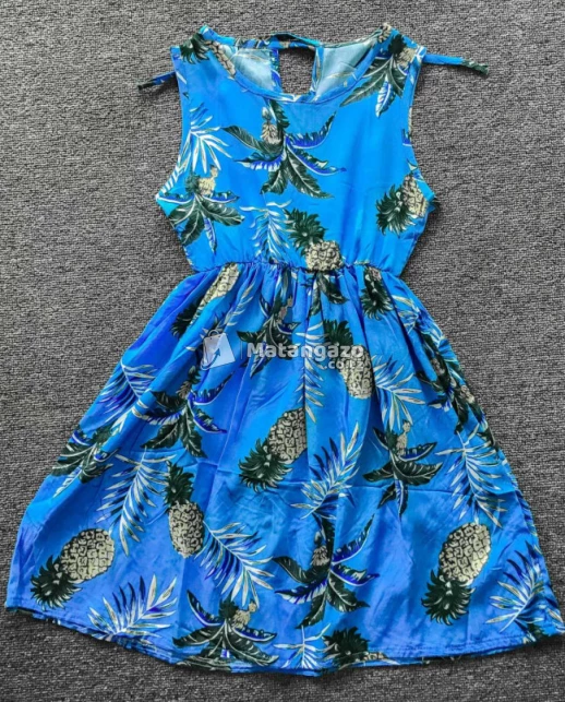Girls Sleeveless Vest Dress Frilly Princess Dress
