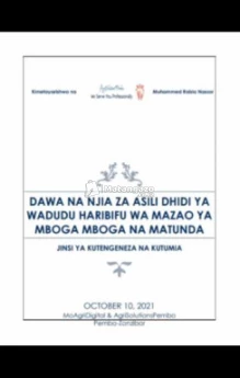 Vitabu Vya Kilimo