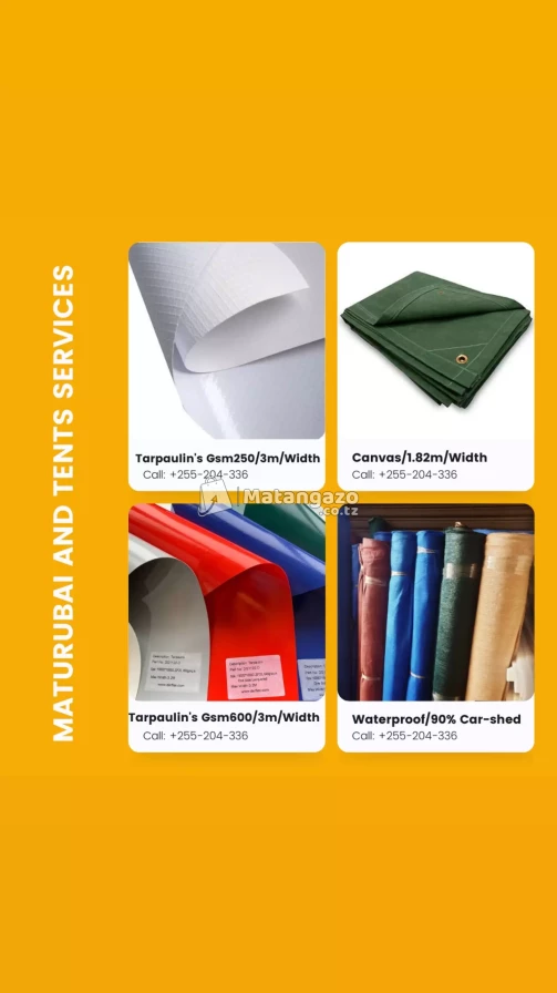 MATURUBAI AND TENTS SERVICES