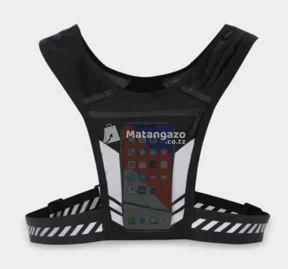 Running Vest With Pocket And Reflector