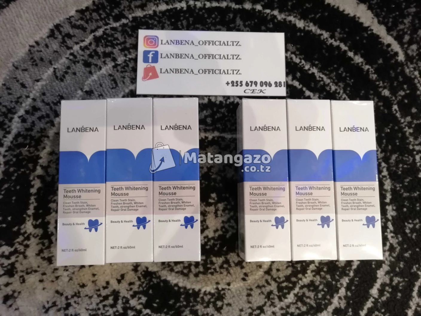 Lanbena Teeth Whitening Mousse