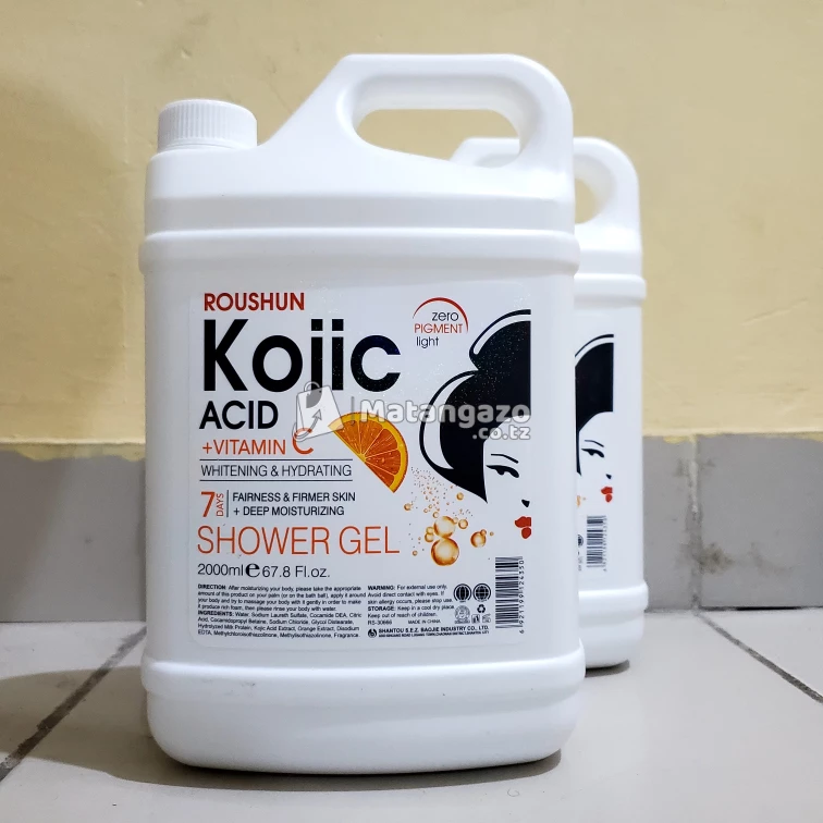 Roushun Kojic Acid + Vitamin C Shower Gel 2L