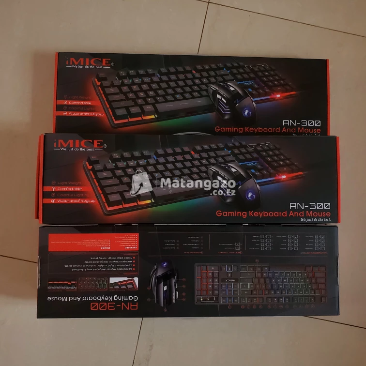 Imice AN 300 Wired Gaming Keyboard Get Free Mouse Pad