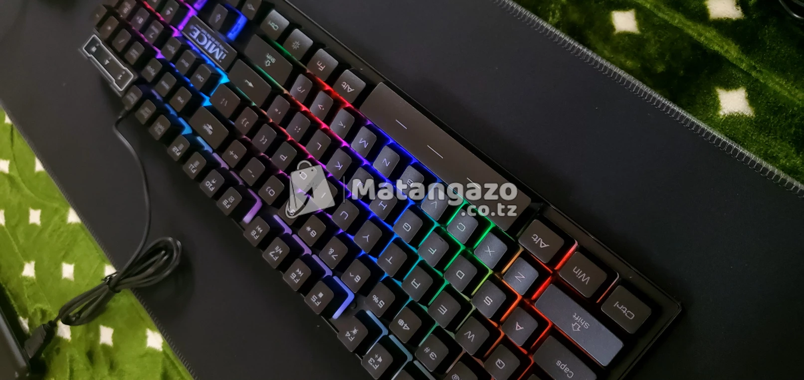 Imice AN 300 Wired Gaming Keyboard Get Free Mouse Pad