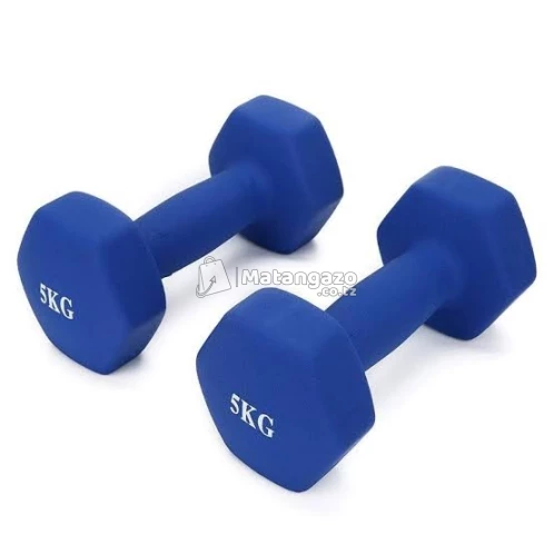 5Kg Vinly Dumbbells Pair