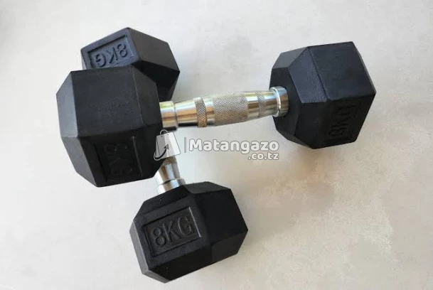 Fitness Hex Dumbbell 8KG
