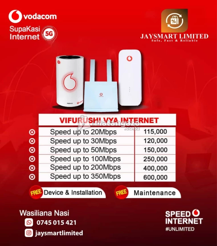 5G Unlimited Internet