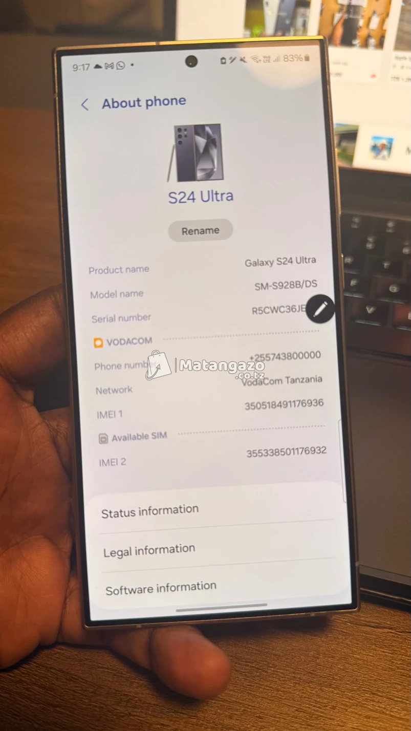 Samsung Samsung Galaxy S24 Ultra 12 GB RAM 251 GB  Bronze
