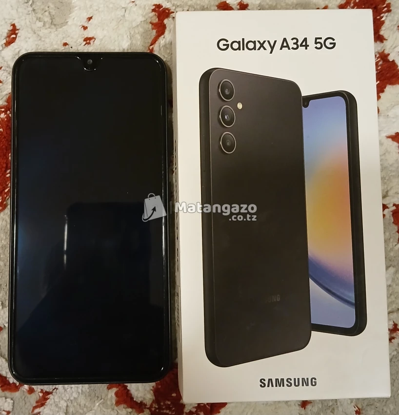 Samsung Samsung Galaxy A34 5G 8 GB RAM 256 GB  Black