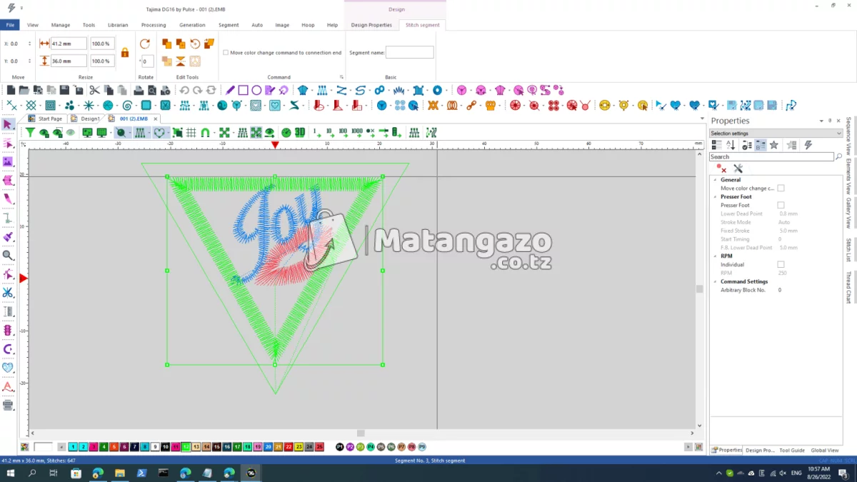 Tajima Dg15 By Pulse ( Installation )