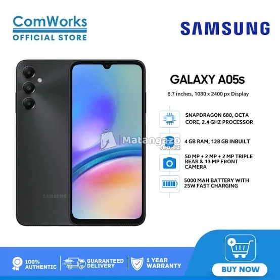Samsung Samsung Galaxy A05s 6 GB RAM 128 GB Black