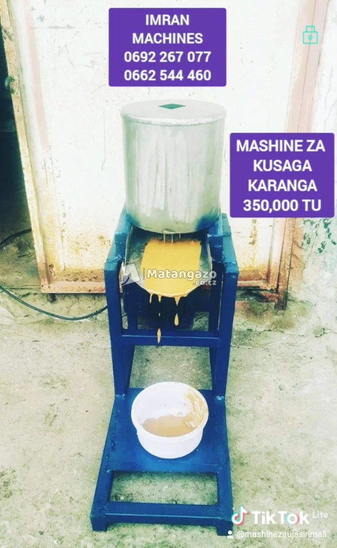 MASHINE ZA KUSAGA KARANGA
