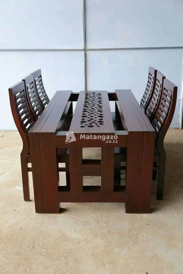 dining table and seats