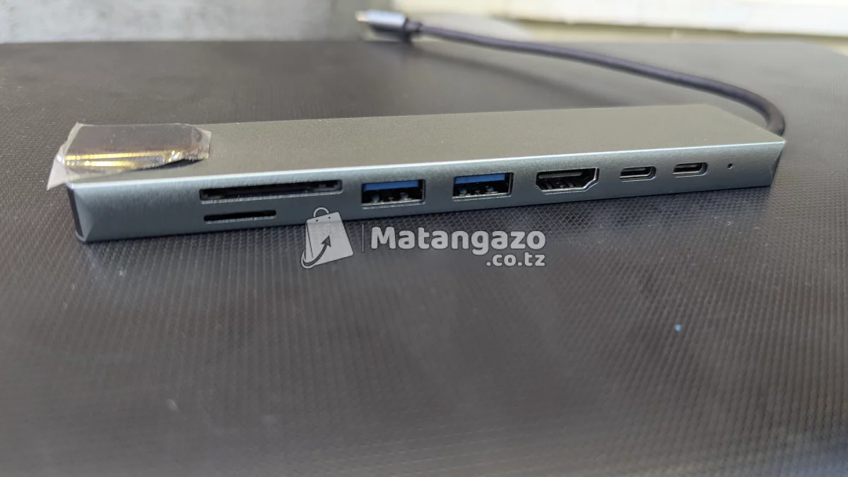 8 in 1 Type C to HDMI, USB, Type C, LAN