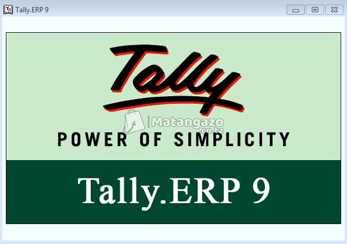 Tally ERP 9 ( Installation )