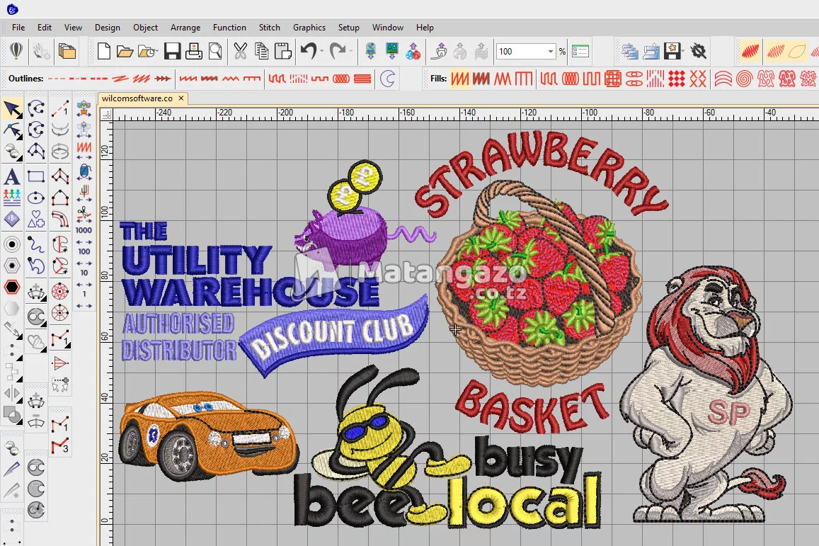 Wilcom Embroidery Studio E4 + CorelDRAW