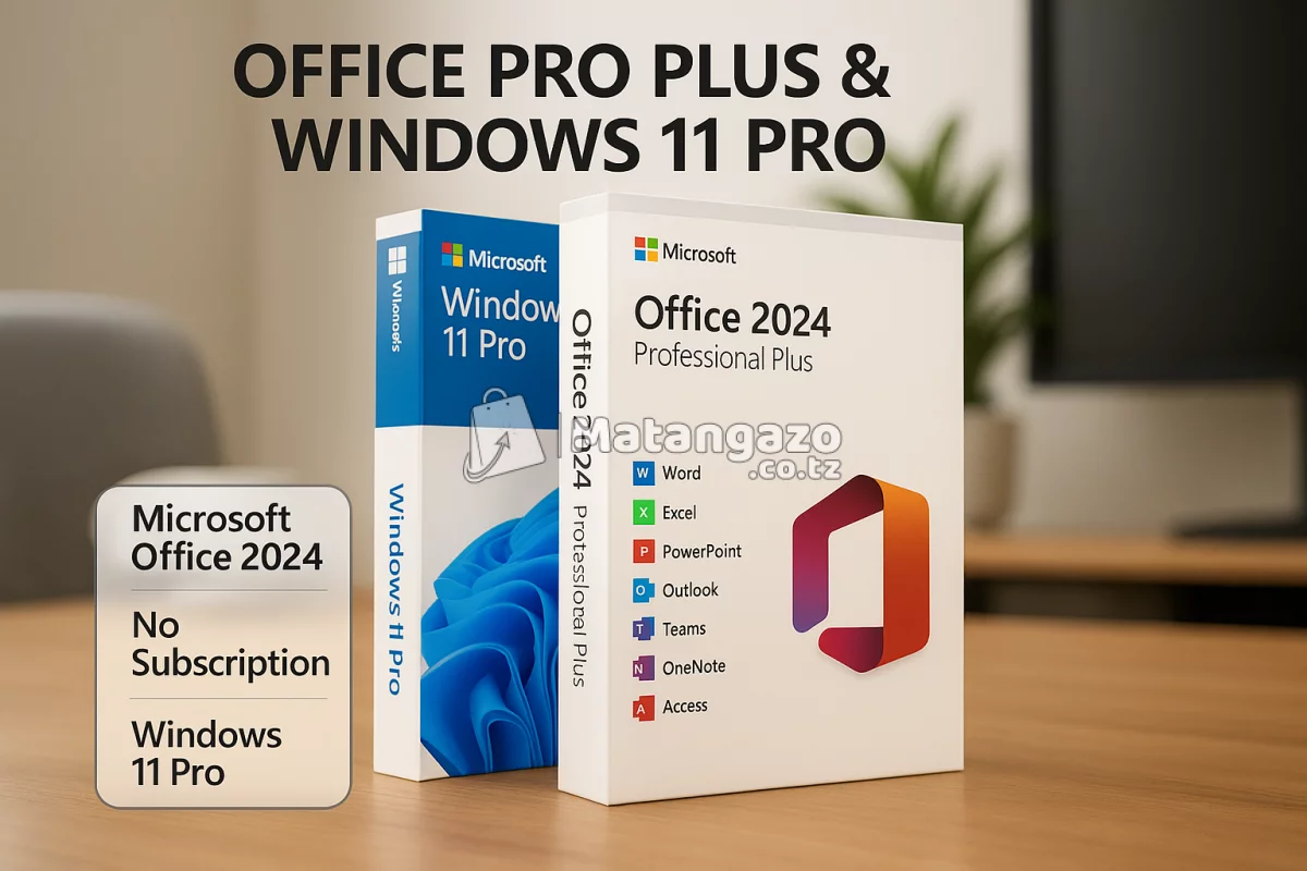 Windows 11 Pro 25H2 + Microsoft Office 2024 Professional Plus
