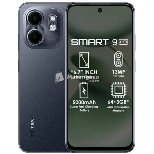 Infinix Infinix Smart 8 6 GB RAM 64 GB Black
