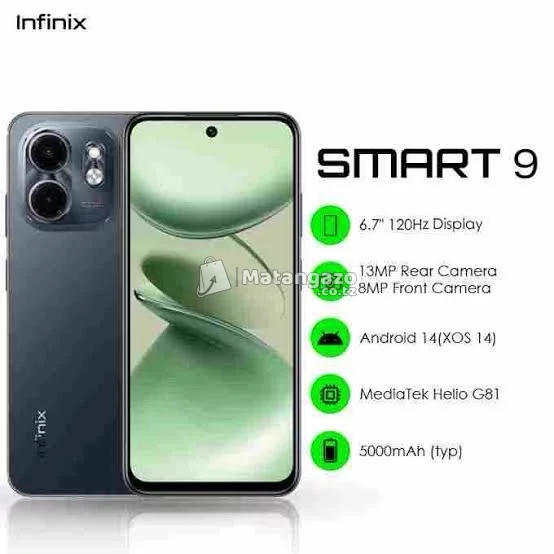 Infinix Infinix Smart 8 6 GB RAM 64 GB Black