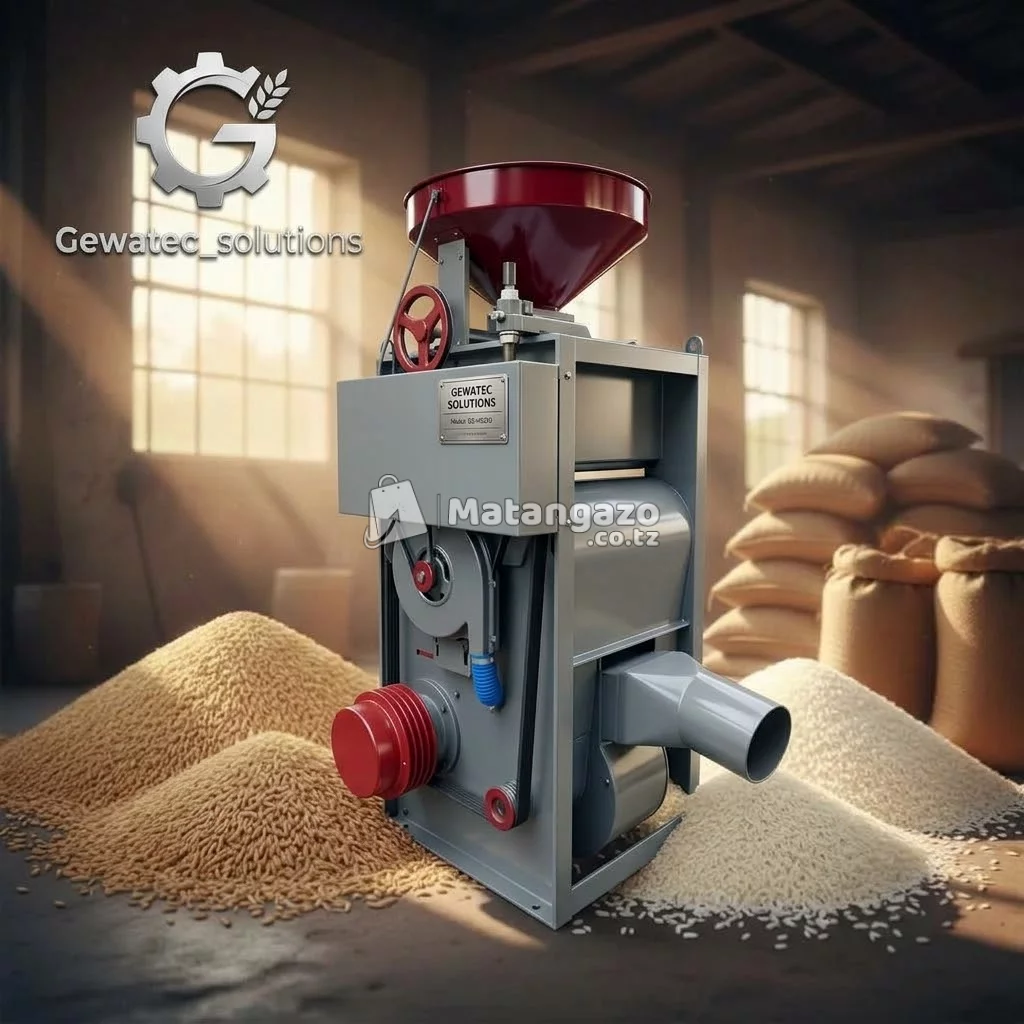 Mashine ya Kukoboa  Mpunga (Combined Rice Mill SB-5) - Gewatec Solutions