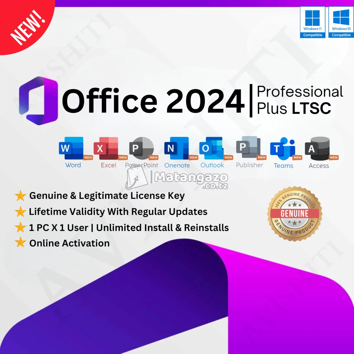 Microsoft Office 2024 Pro + Microsoft Project Pro + Microsoft Visio Pro