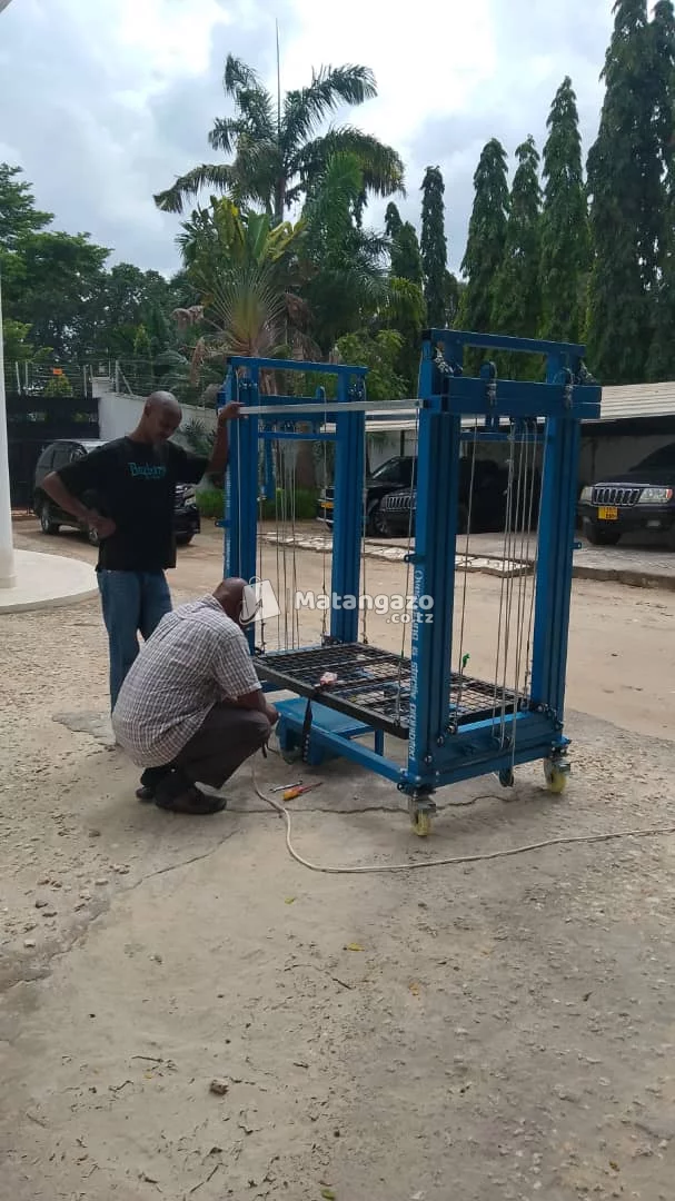 Electric scaffolding lifts