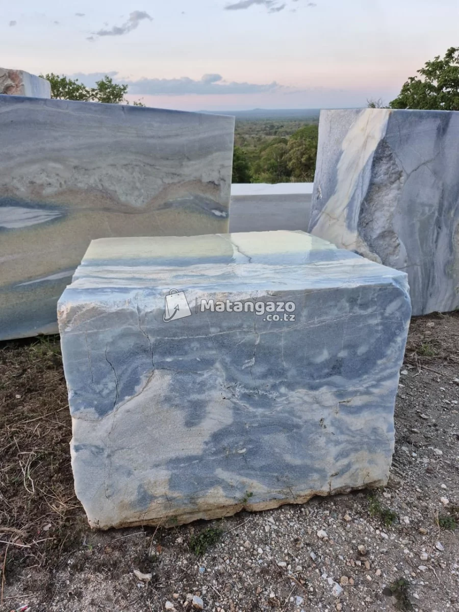 Premium blue marble blocks