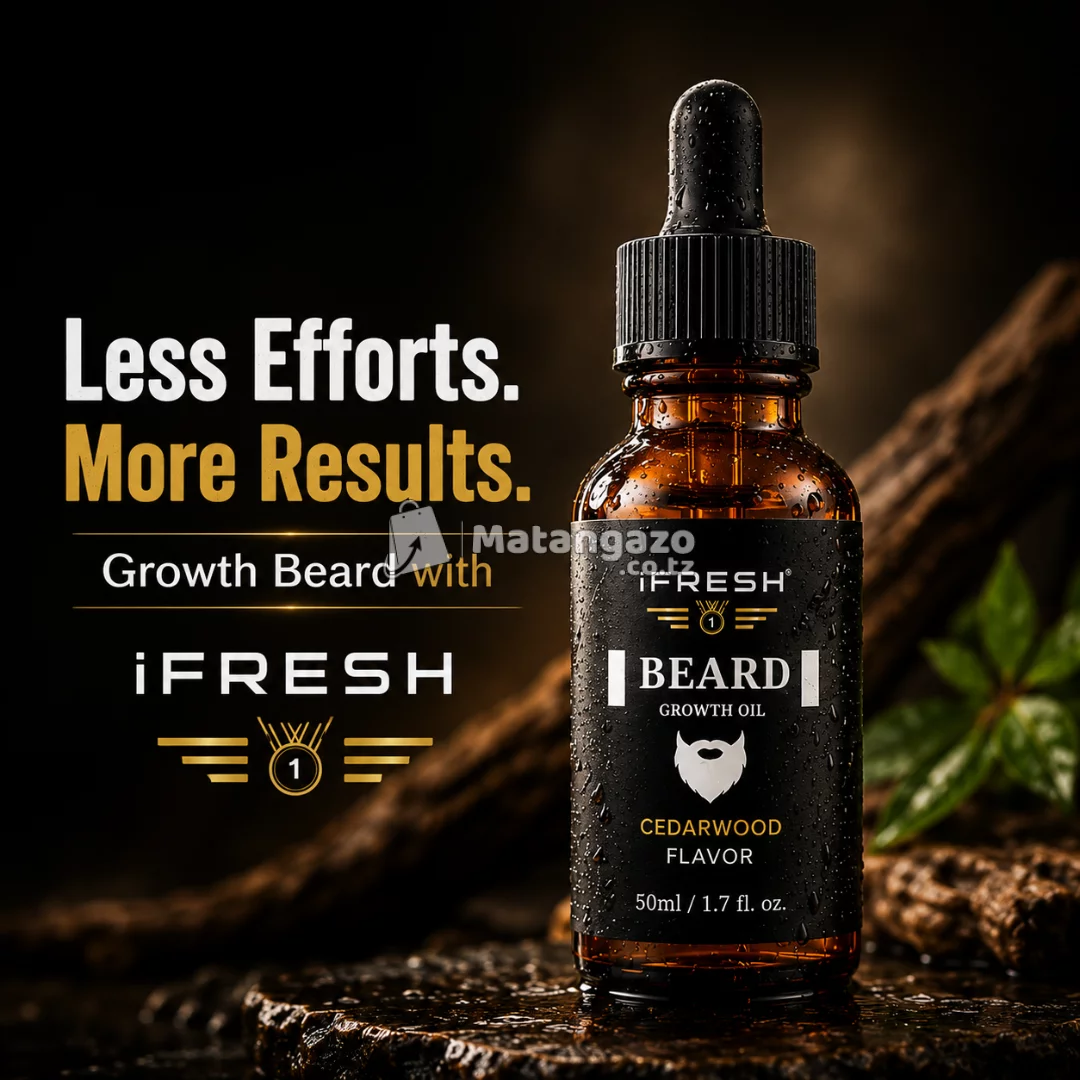iFRESH BEARD GROWTH OIL (50ml)
