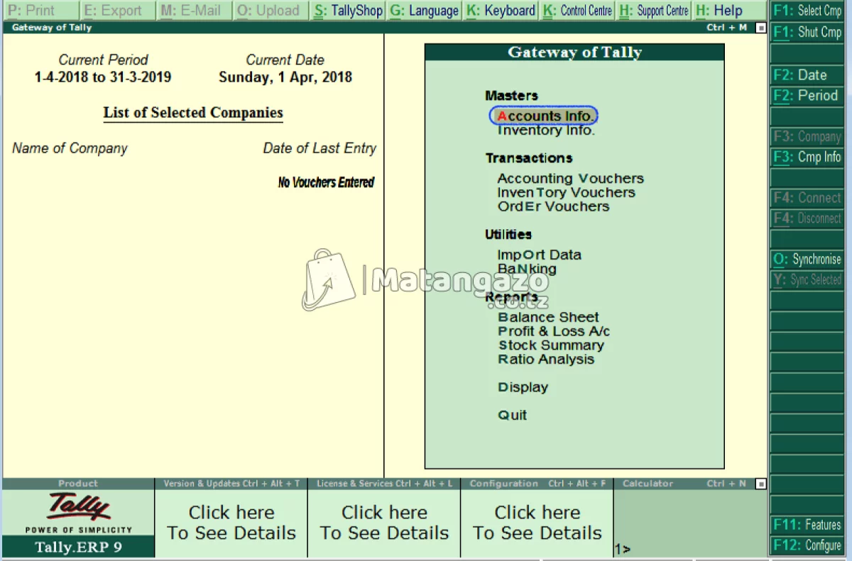 Tally ERP 9 ( Installation )