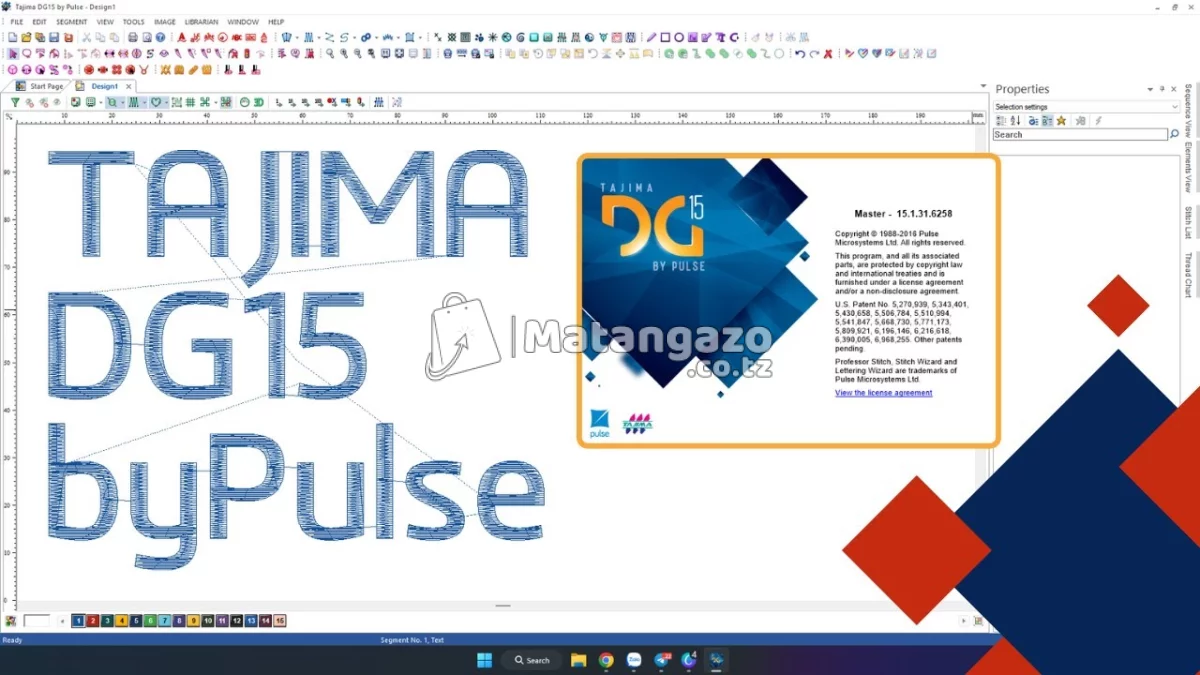 Tajima Dg15 By Pulse ( Installation )