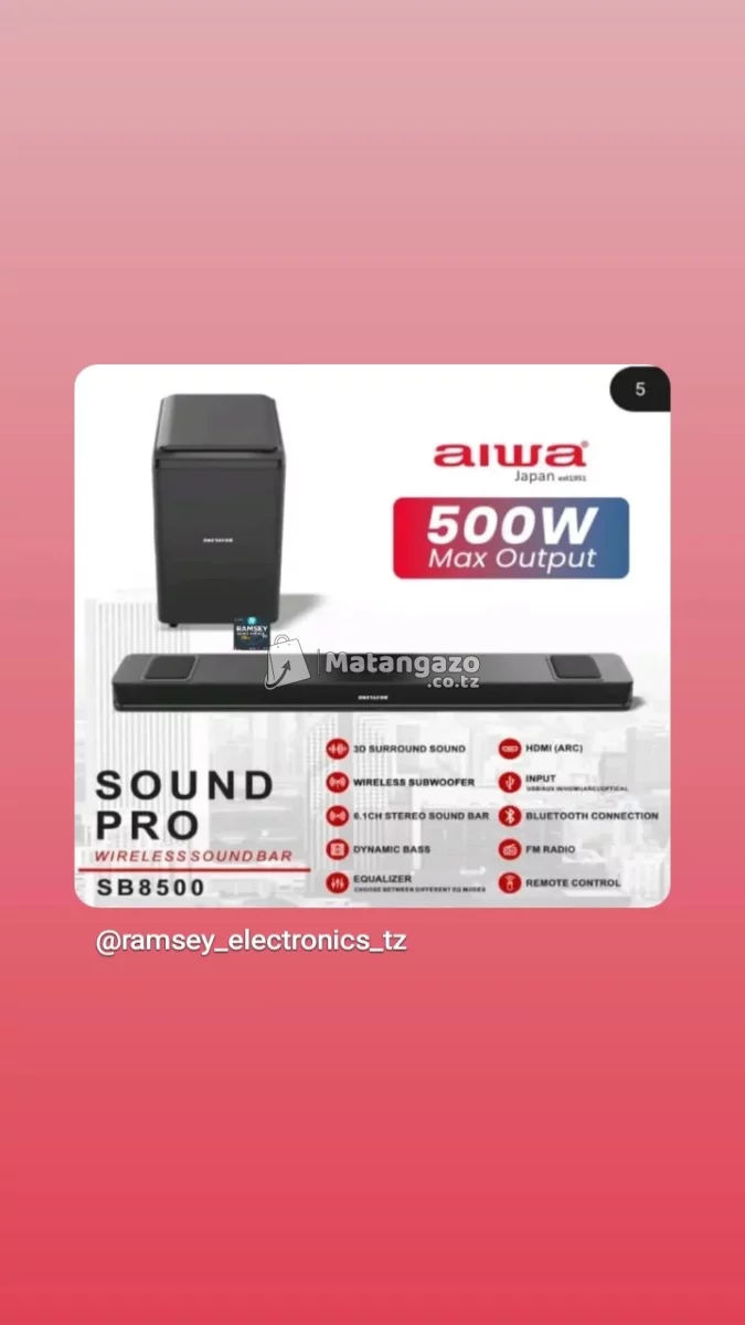 Aiwa sound bar